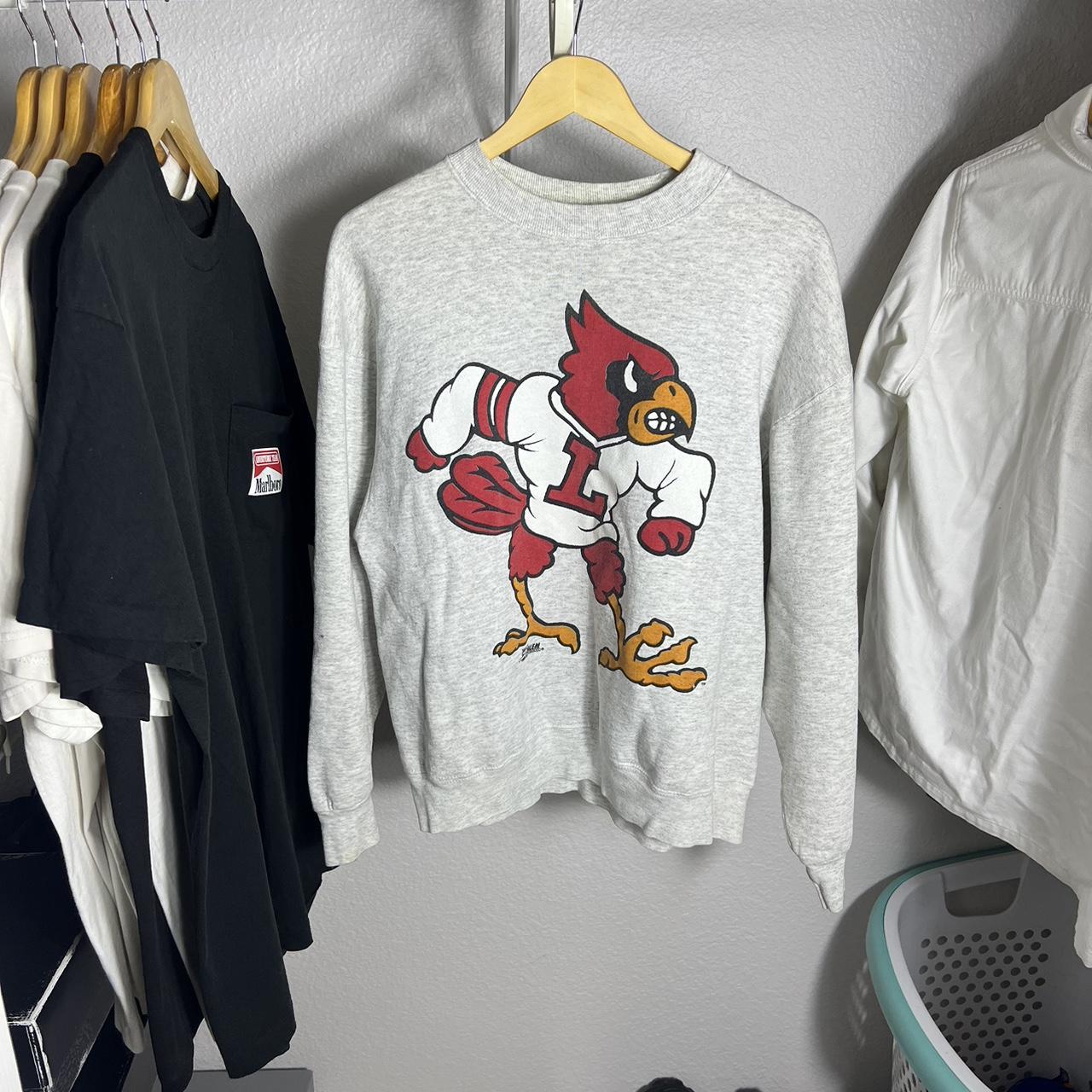 Vintage Louisville Cardinals sweater No original tag - Depop