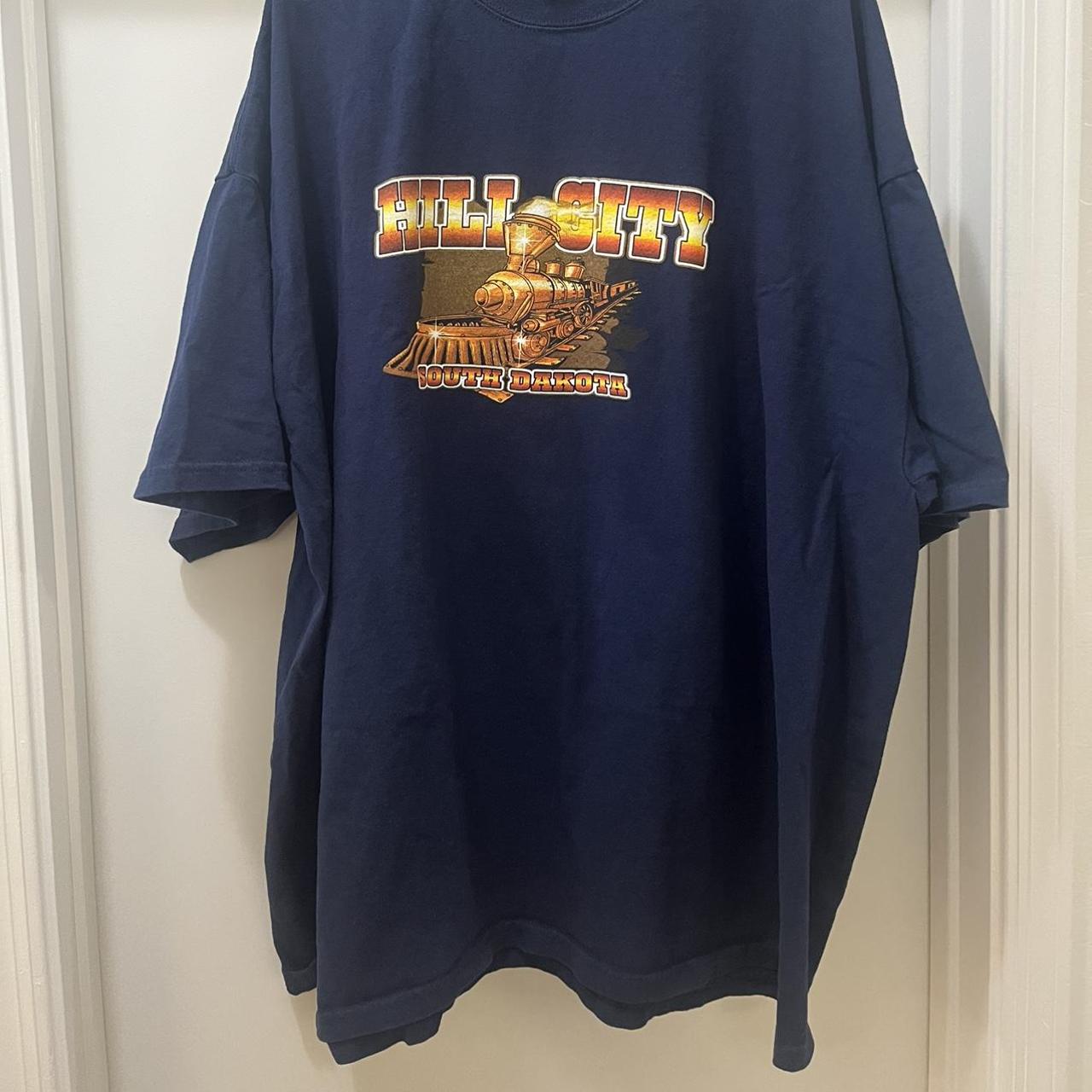 Y2K Hill City South Dakota Mount Rushmore tee with a... - Depop