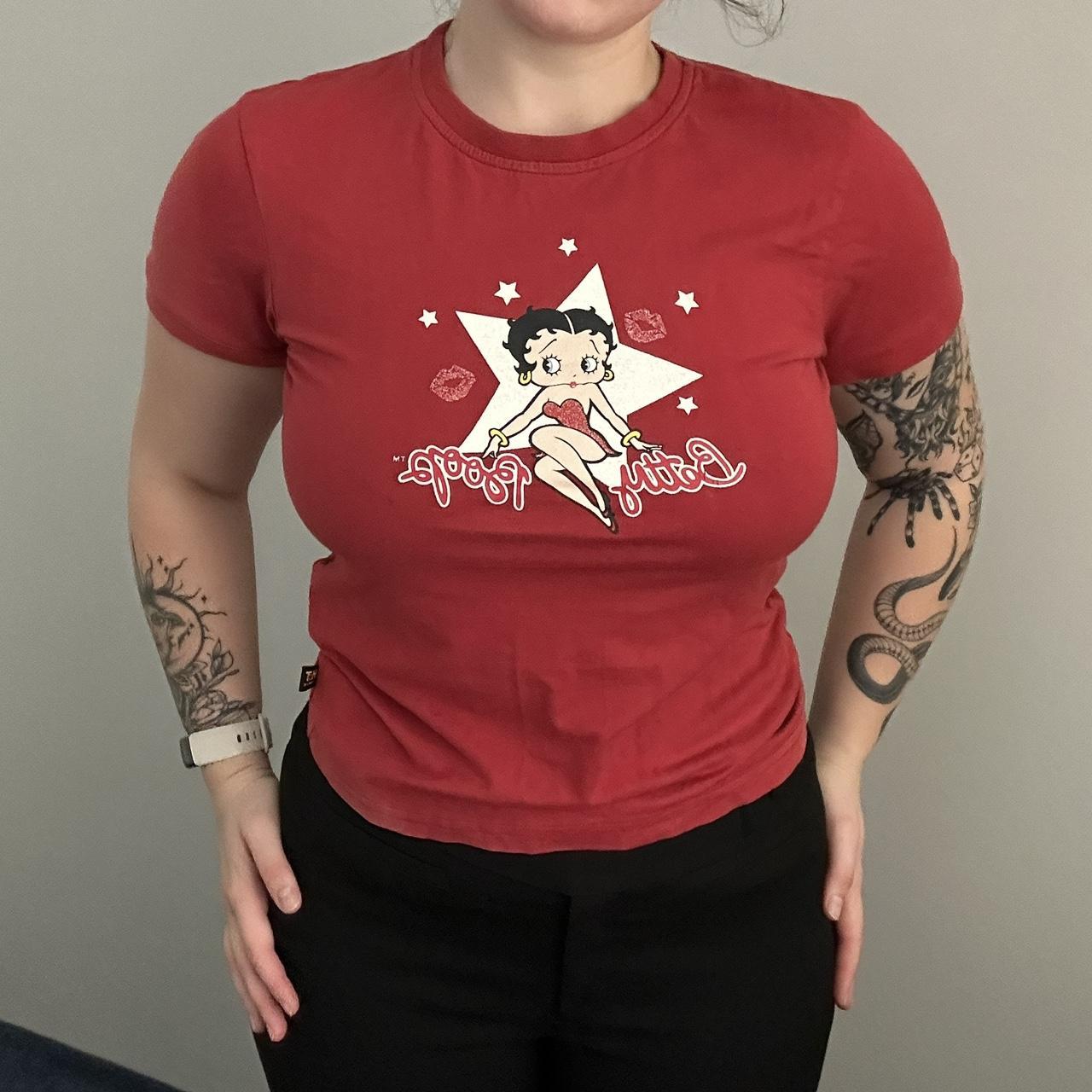 Betty Boop Tee Brand Hot Topic Australia Size... Depop