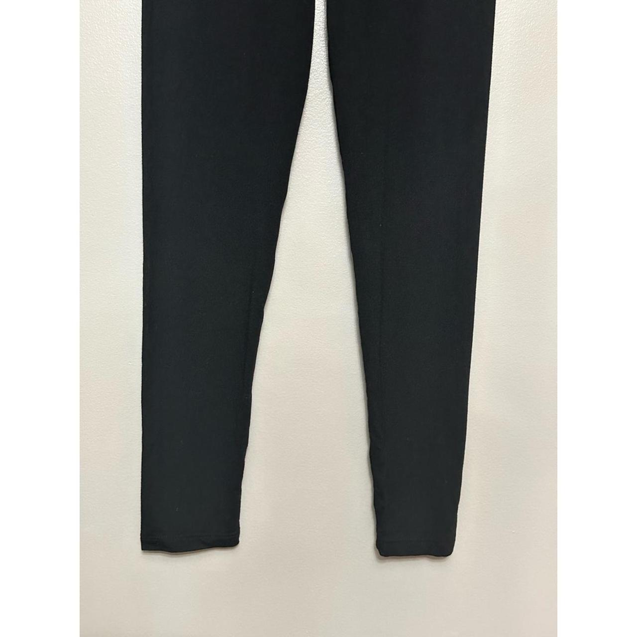 Topshop Womens Leggings Black High Rise Stretch Full - Depop