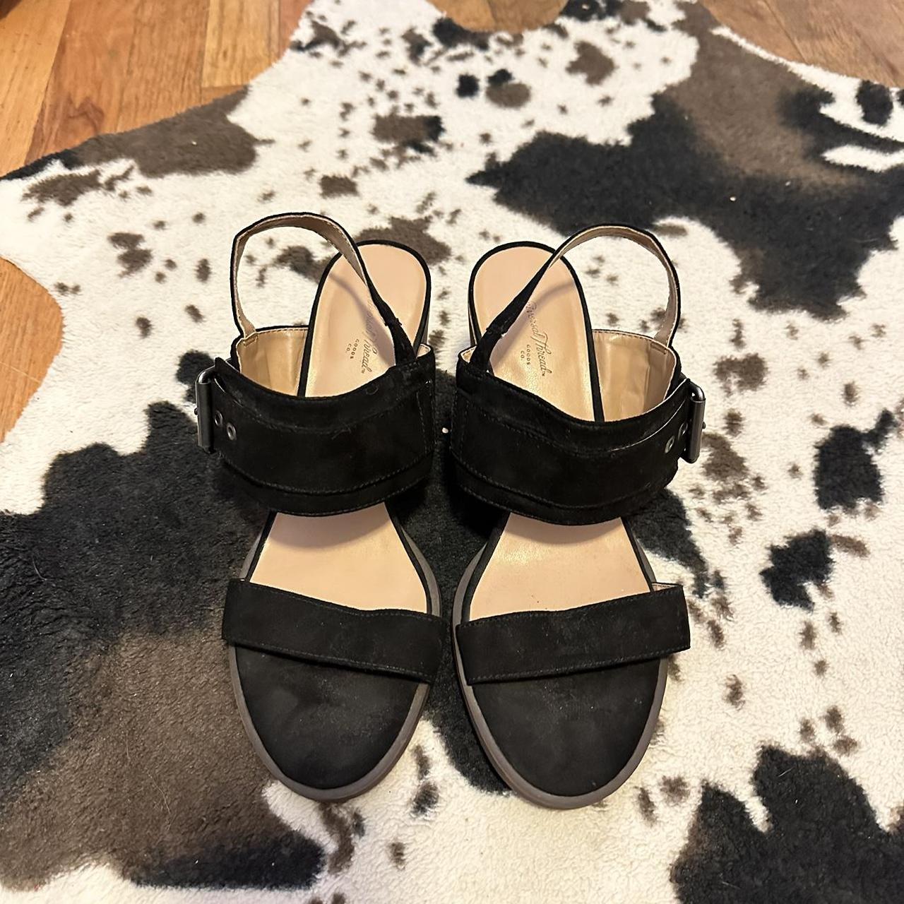 Target Women's Black Sandals Depop