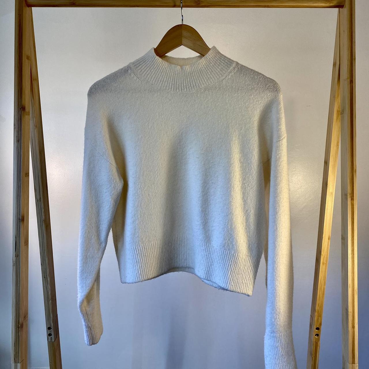 & Other Stories Women's White Jumper | Depop