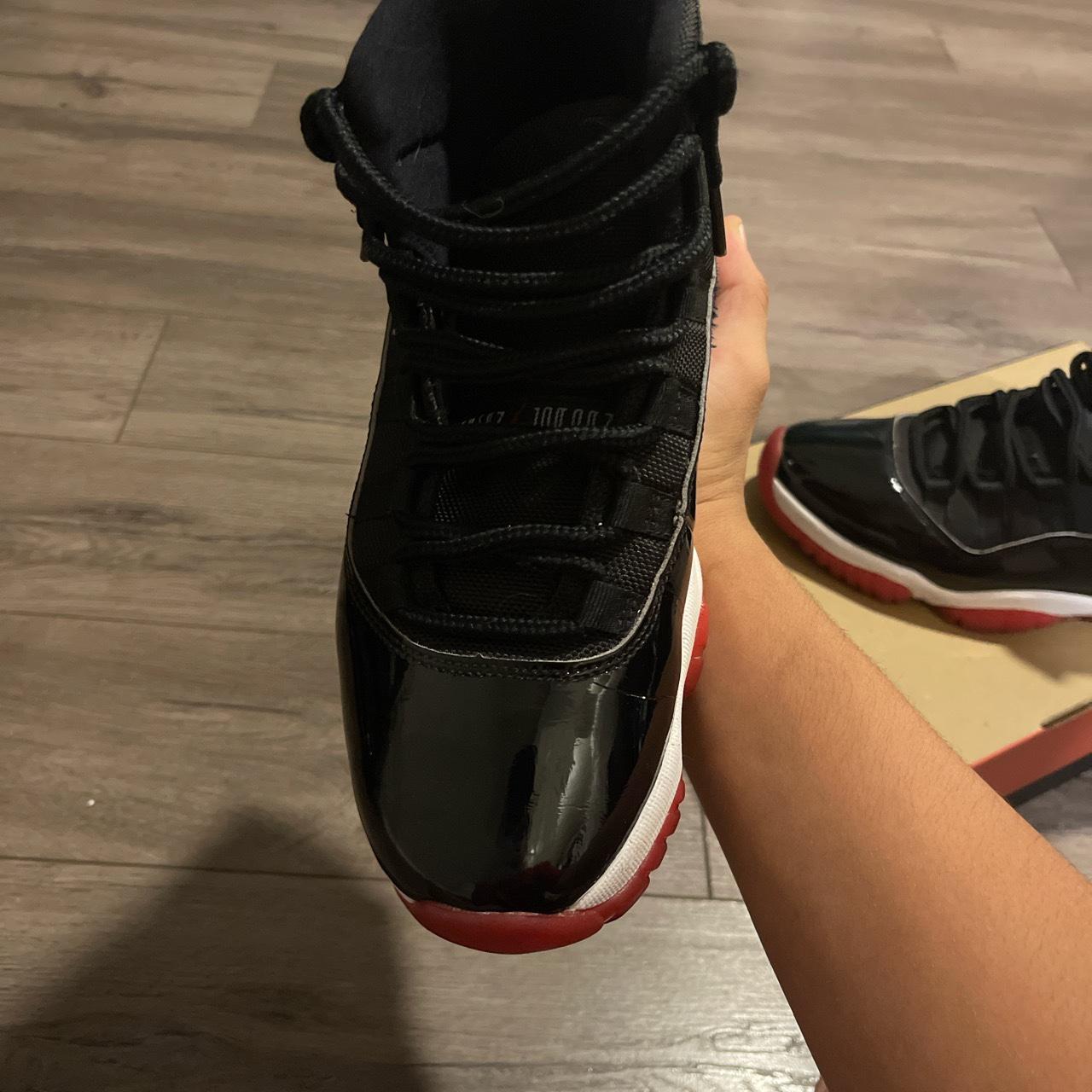 Authentic pair of Air Jordan 11 Breds barley worn... - Depop