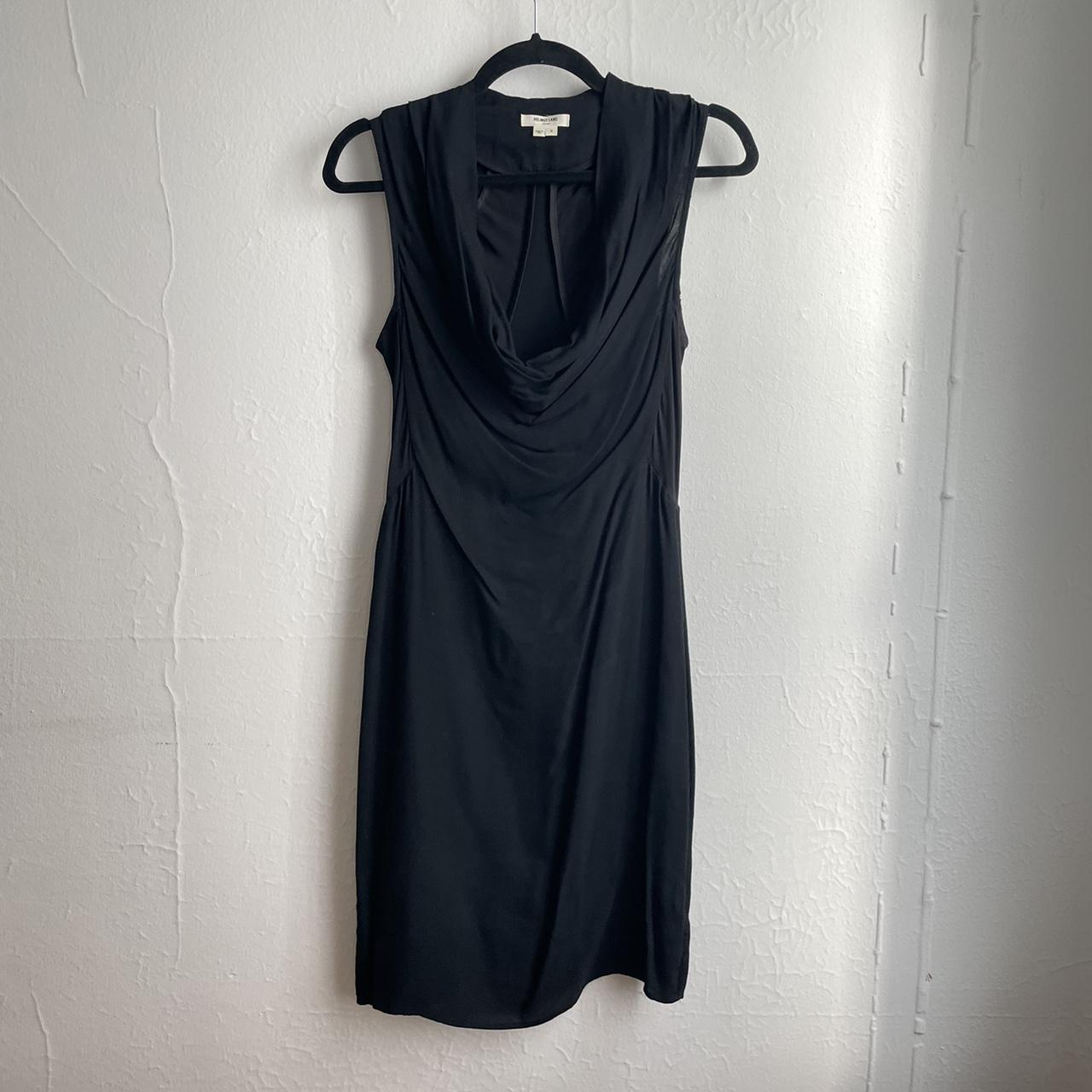 Helmut Lang Women's Black Dress | Depop