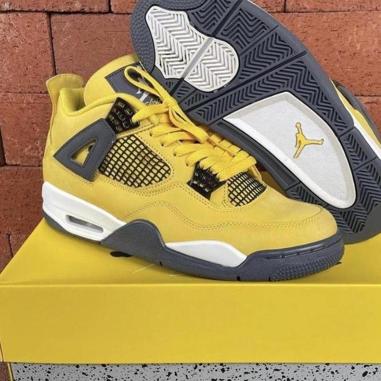 Jordan 4 Lightning Directly bought from laced and... - Depop