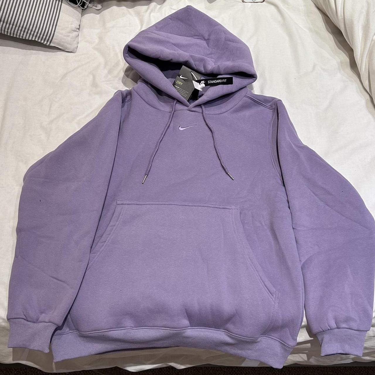 PURPLE NIKE HOODIE With tags. Thick... - Depop