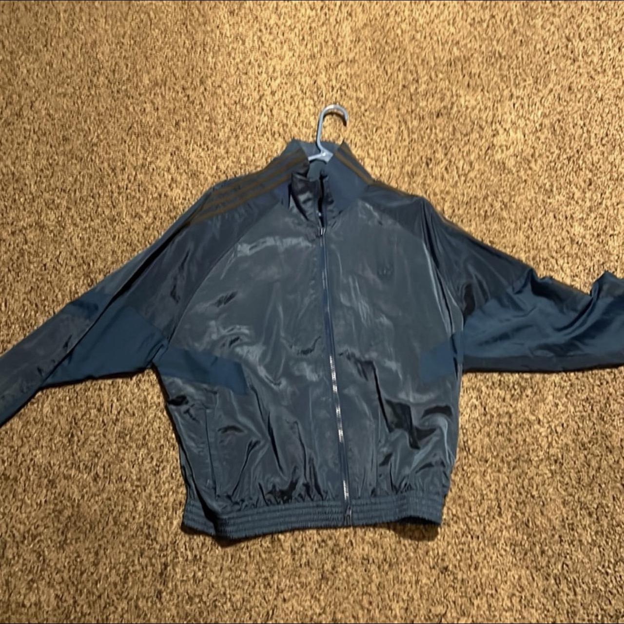 Adidas deals shiny jacket