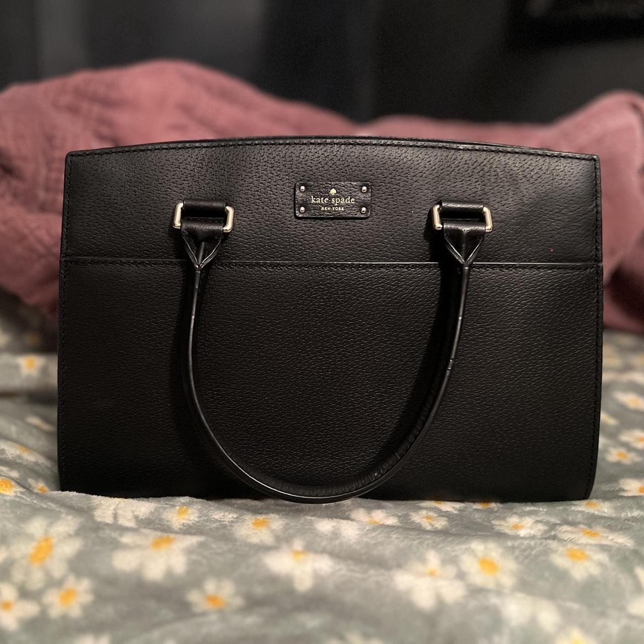 Kate buy Spade New York Black Leather Satchel