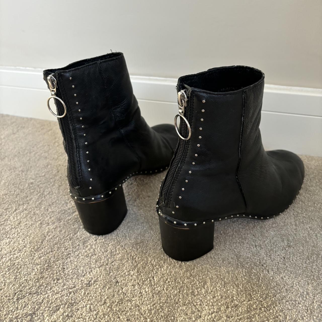 Topshop studded clearance ankle boots