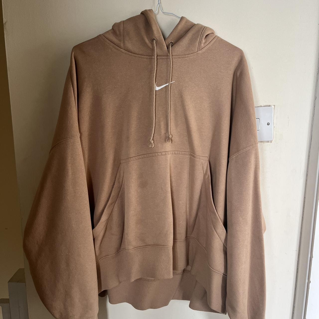 jd beige nike hoodie