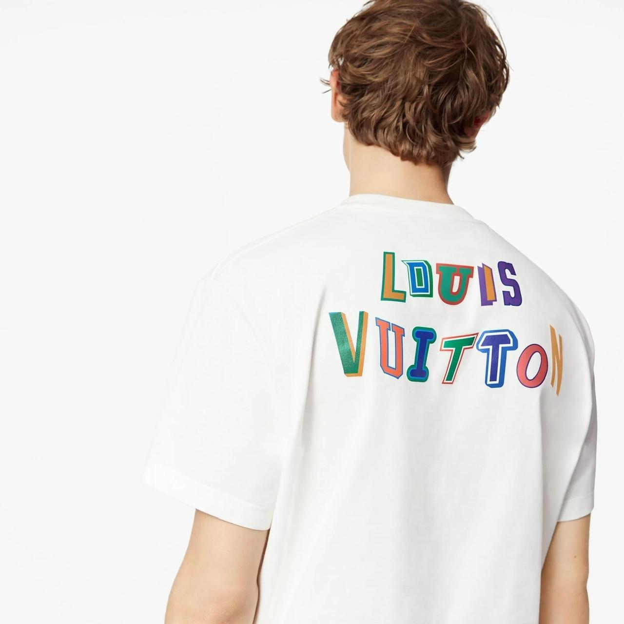 LV NBA Tシャツ XL ホワイト Louis Vuitton x NBA Basketball Short-Sleeved T-shirt White
