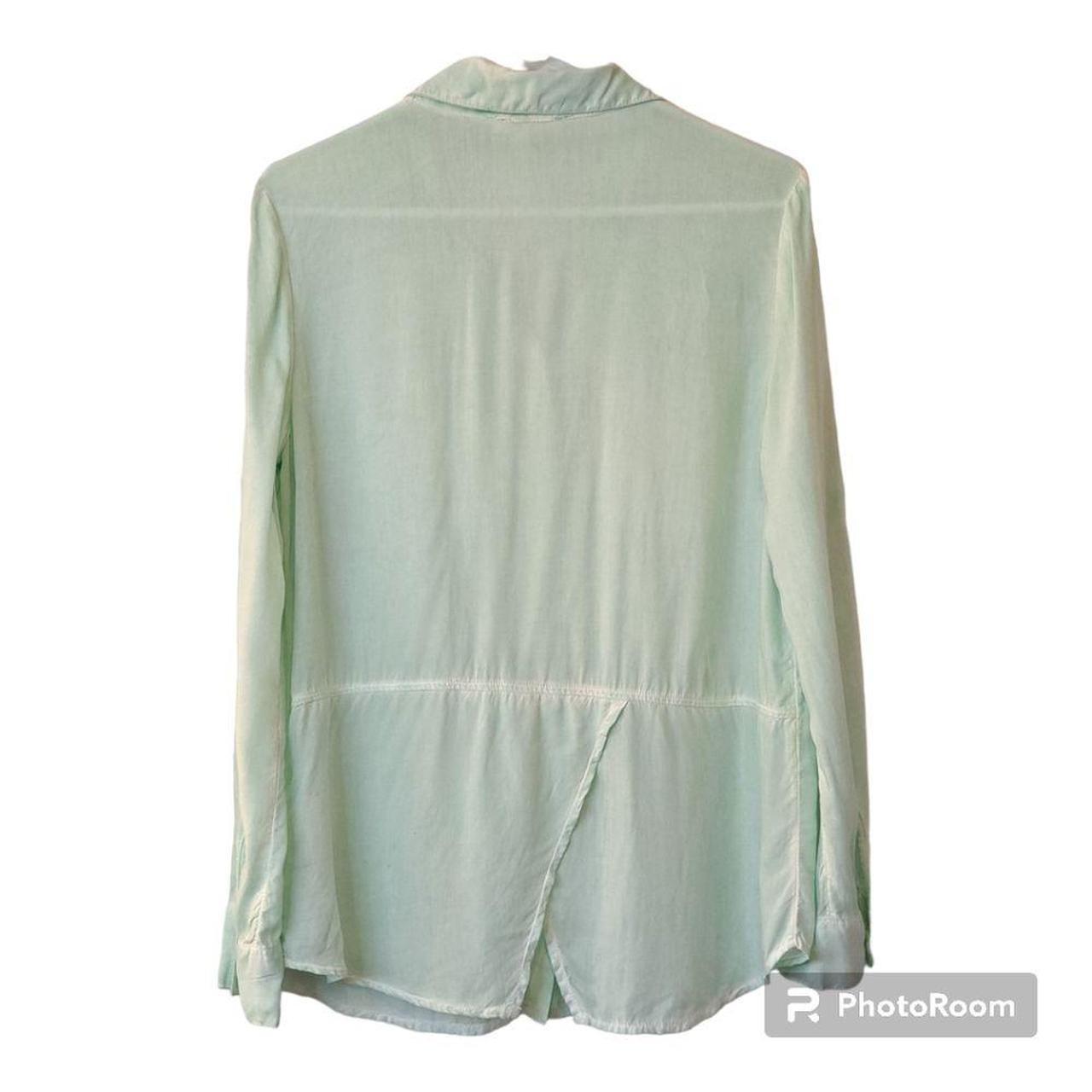 Source Unknown Women's Blouse - Green - 6 – beach… - image 2