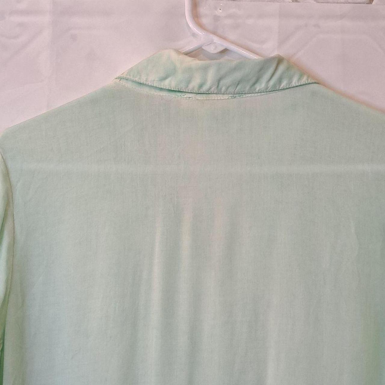 Source Unknown Women's Blouse - Green - 6 – beach… - image 4