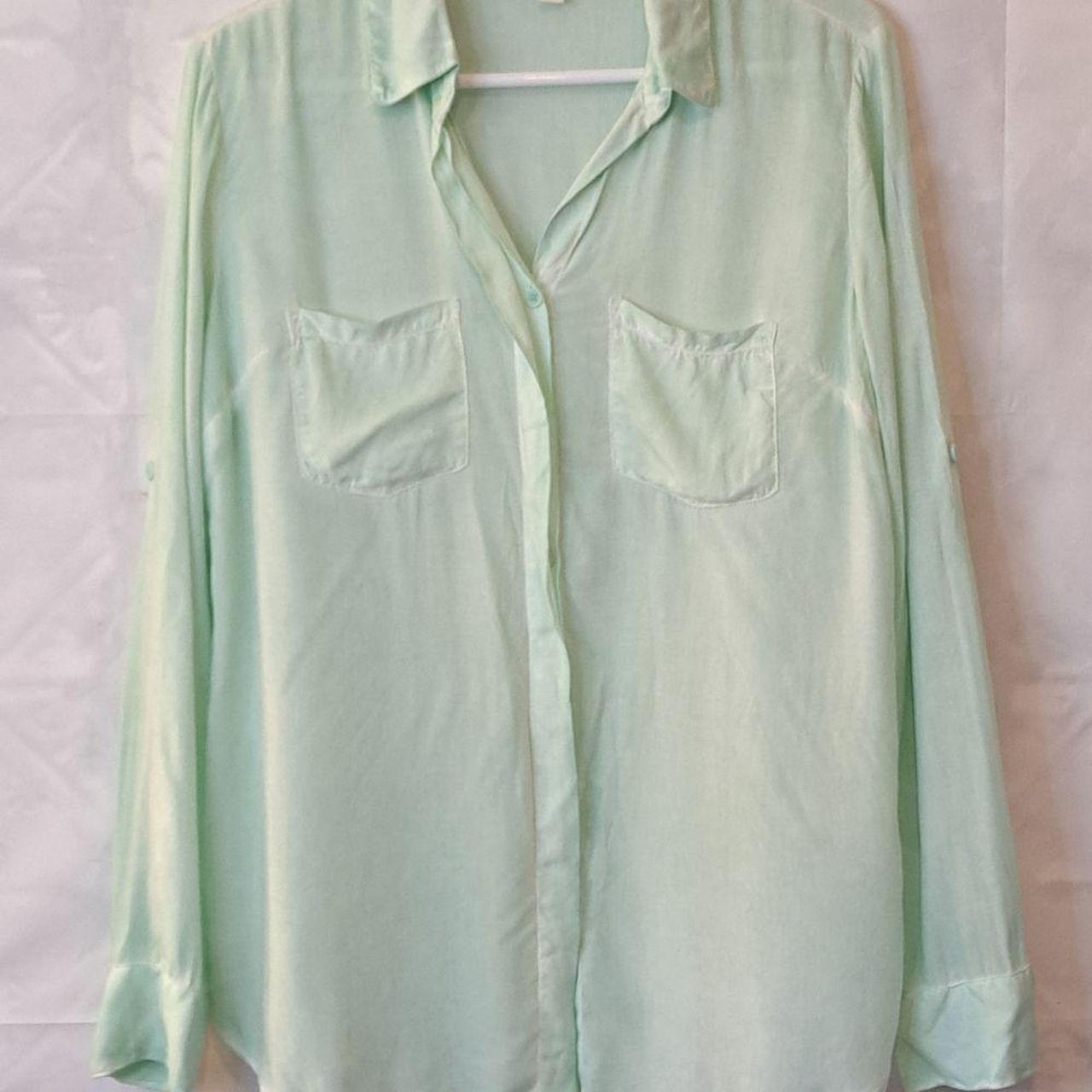 Source Unknown Women's Blouse - Green - 6 – beach… - image 7