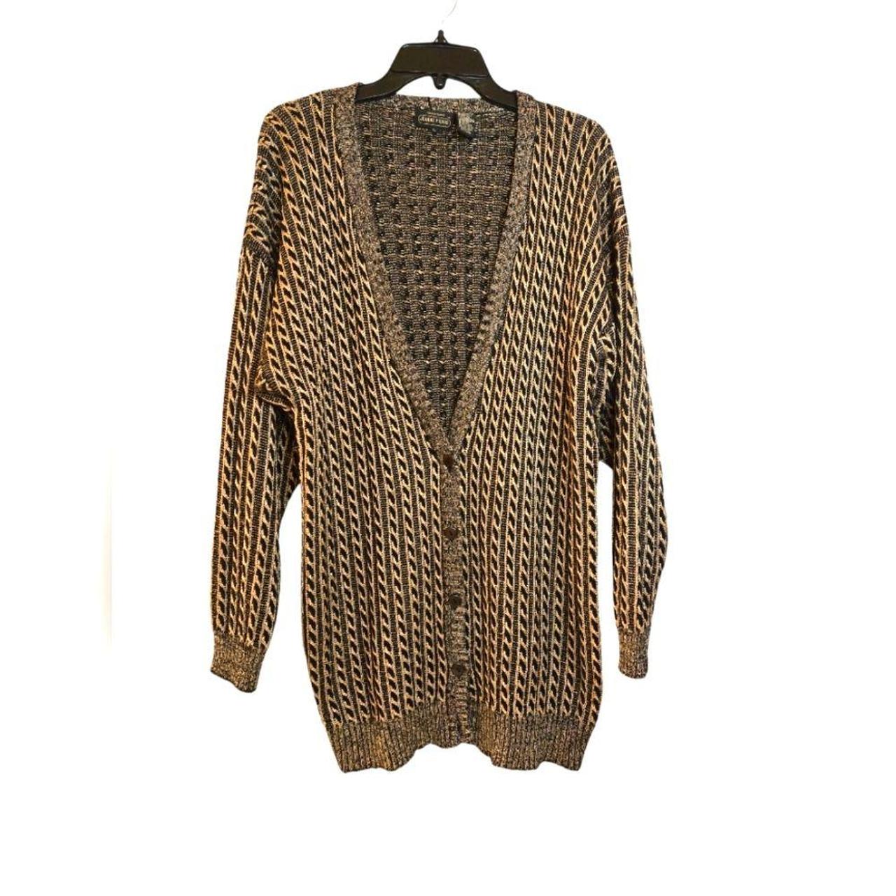 Source Unknown Women's Sweater - Gold/Black - L –… - image 1