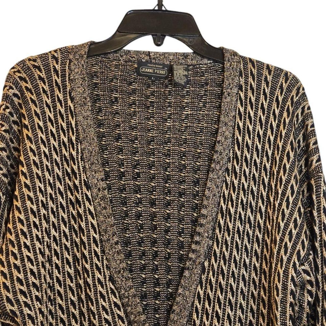 Source Unknown Women's Sweater - Gold/Black - L –… - image 3