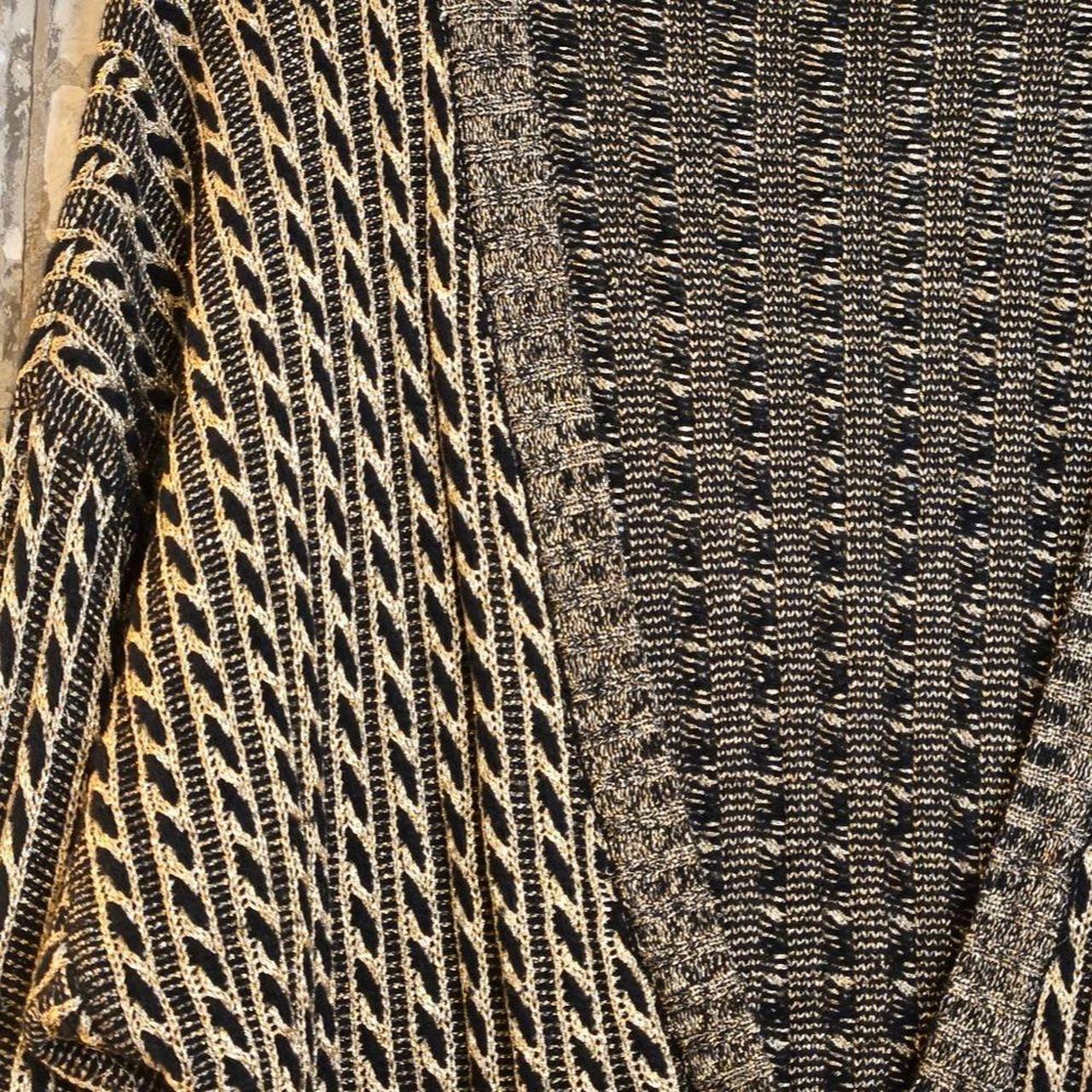 Source Unknown Women's Sweater - Gold/Black - L –… - image 7