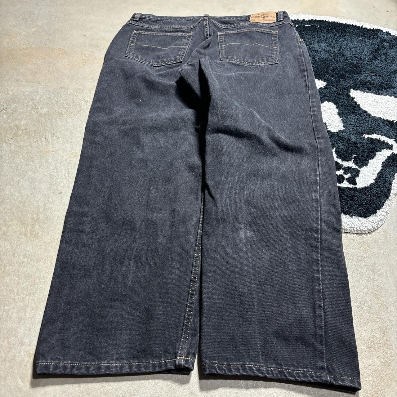 y2k grunge baggy jeans size - 38/29 leg... - Depop