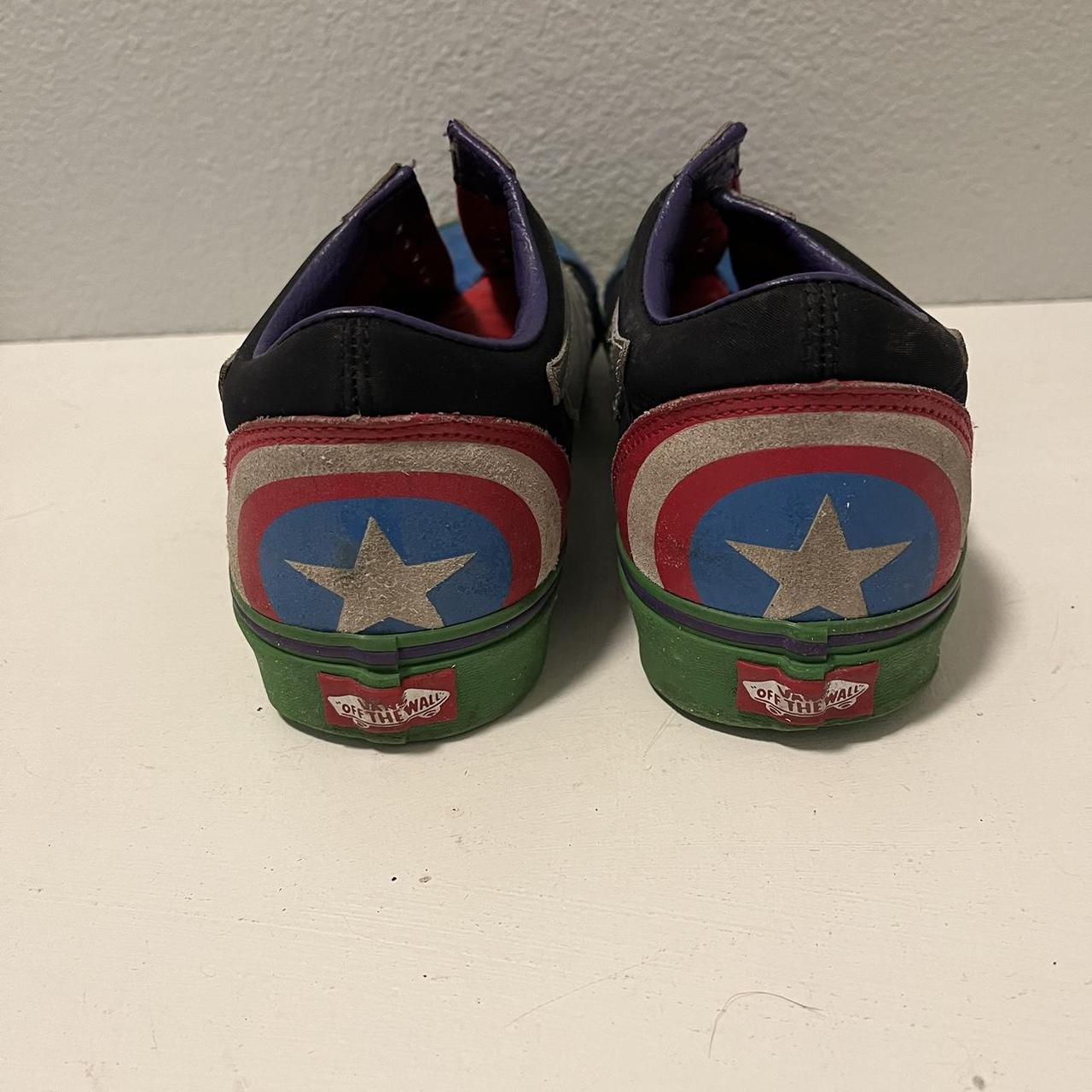 Captain america clearance vans shoes