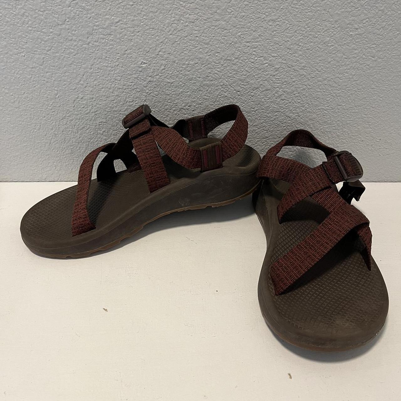 Chacos Z Cloud Men Size 10 Red Brown Summer Depop