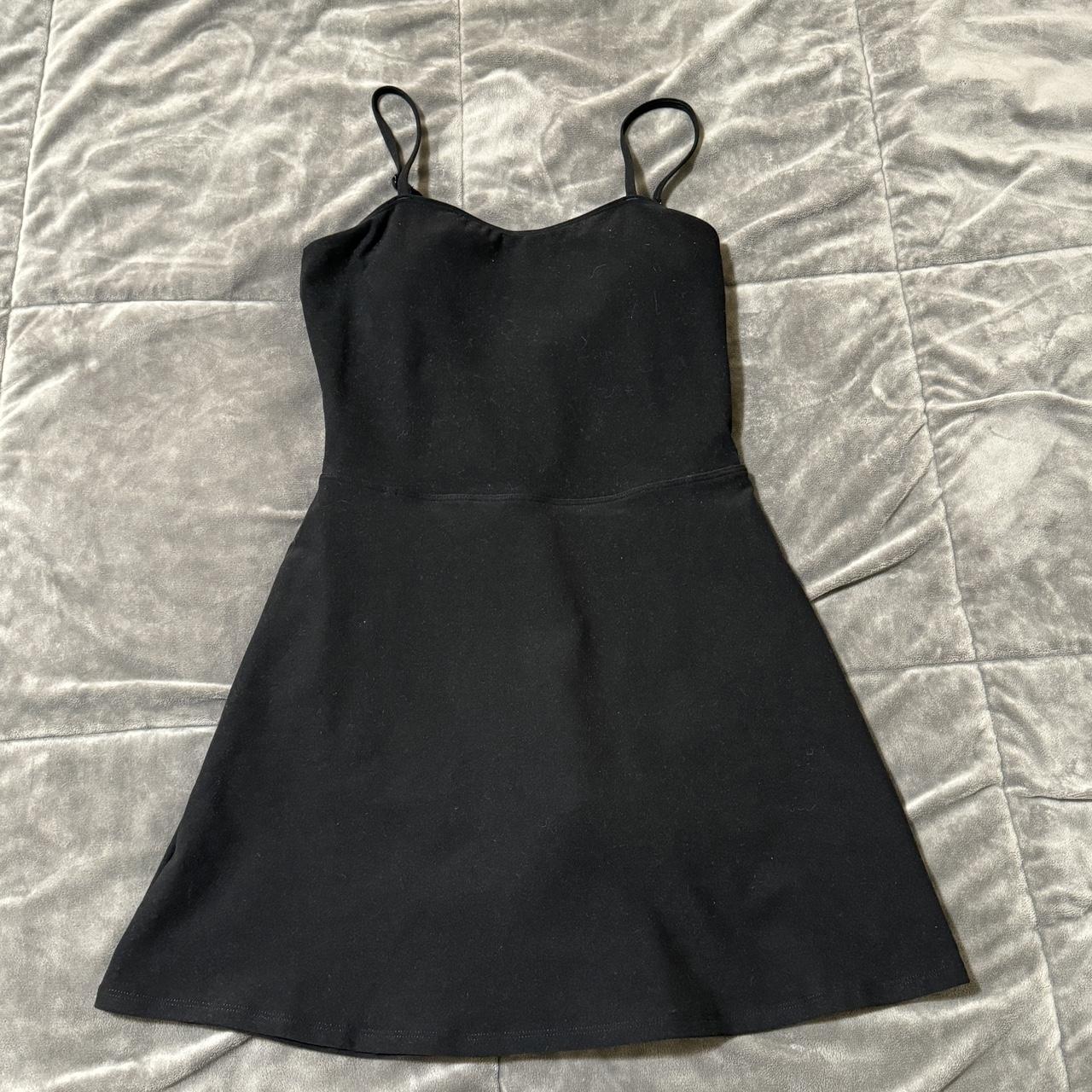 Alo Alosoft Courtside Tennis Dress XXS Black tennis - Depop