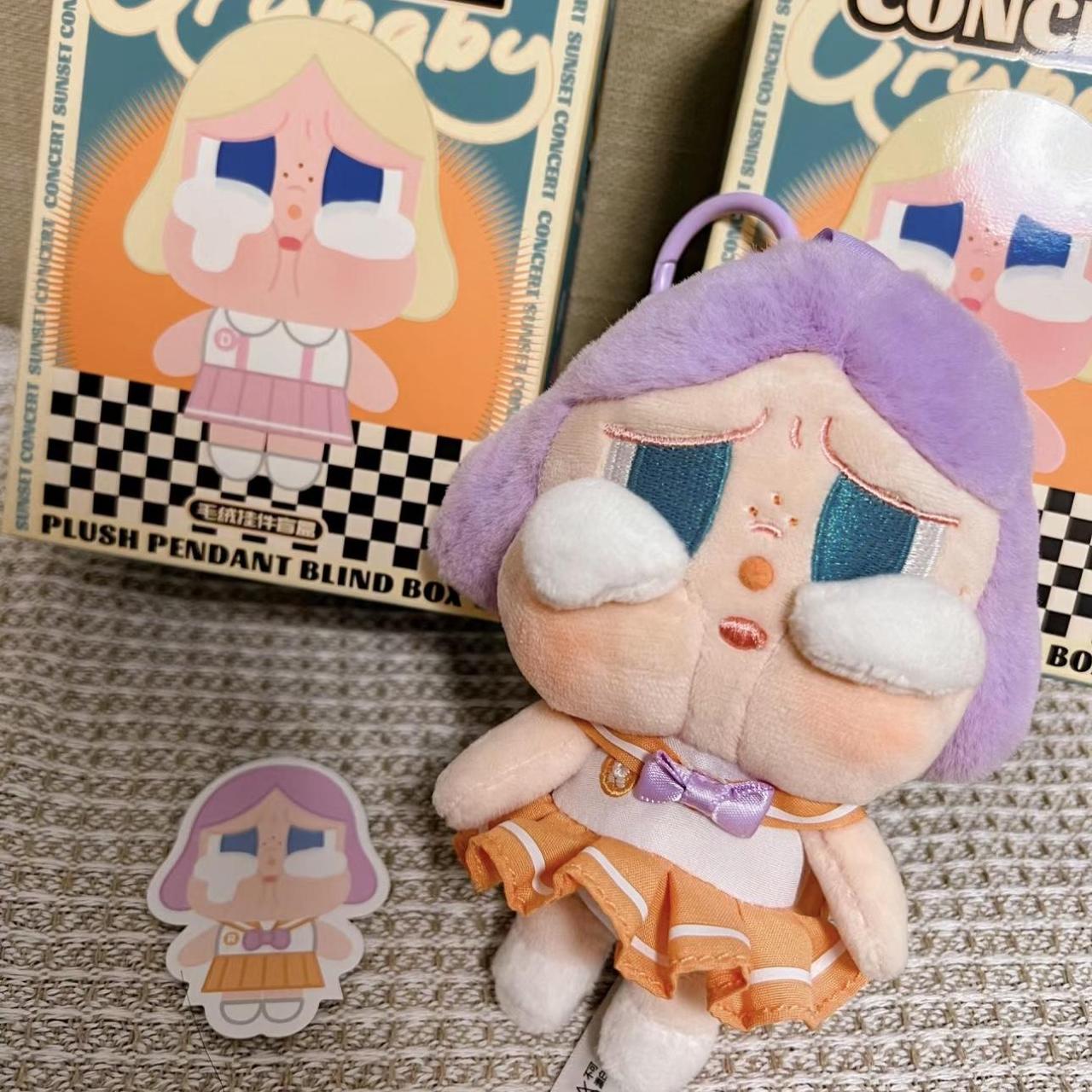 POPMART CRYBABY Sunset Concert Club Plush Pendant | Depop