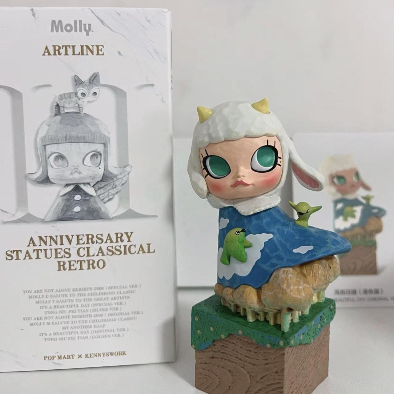 POP MART Molly Anniversary Statues Classical Retro 2 | Depop