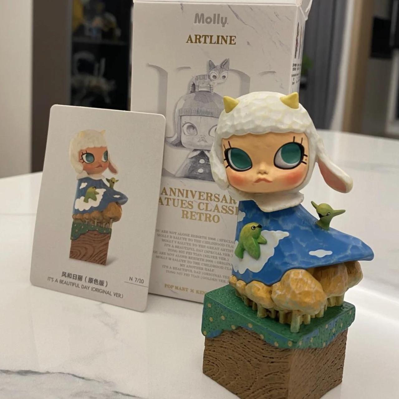 POP MART Molly Anniversary Statues Classical Retro 2 | Depop