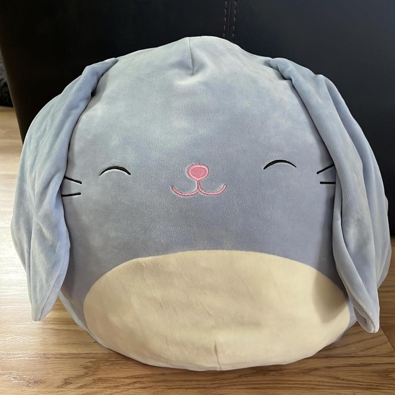 Big bunny grey squishmallow buttons the bunny🐰 16” I... Depop