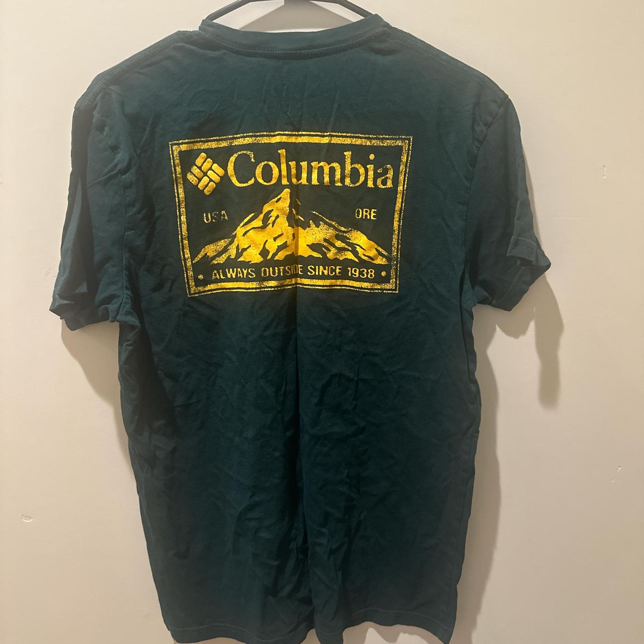 Tシャツ・カットソー COLUMBIA Men T Shirts 2030725 397 Green s-l1200.jpg