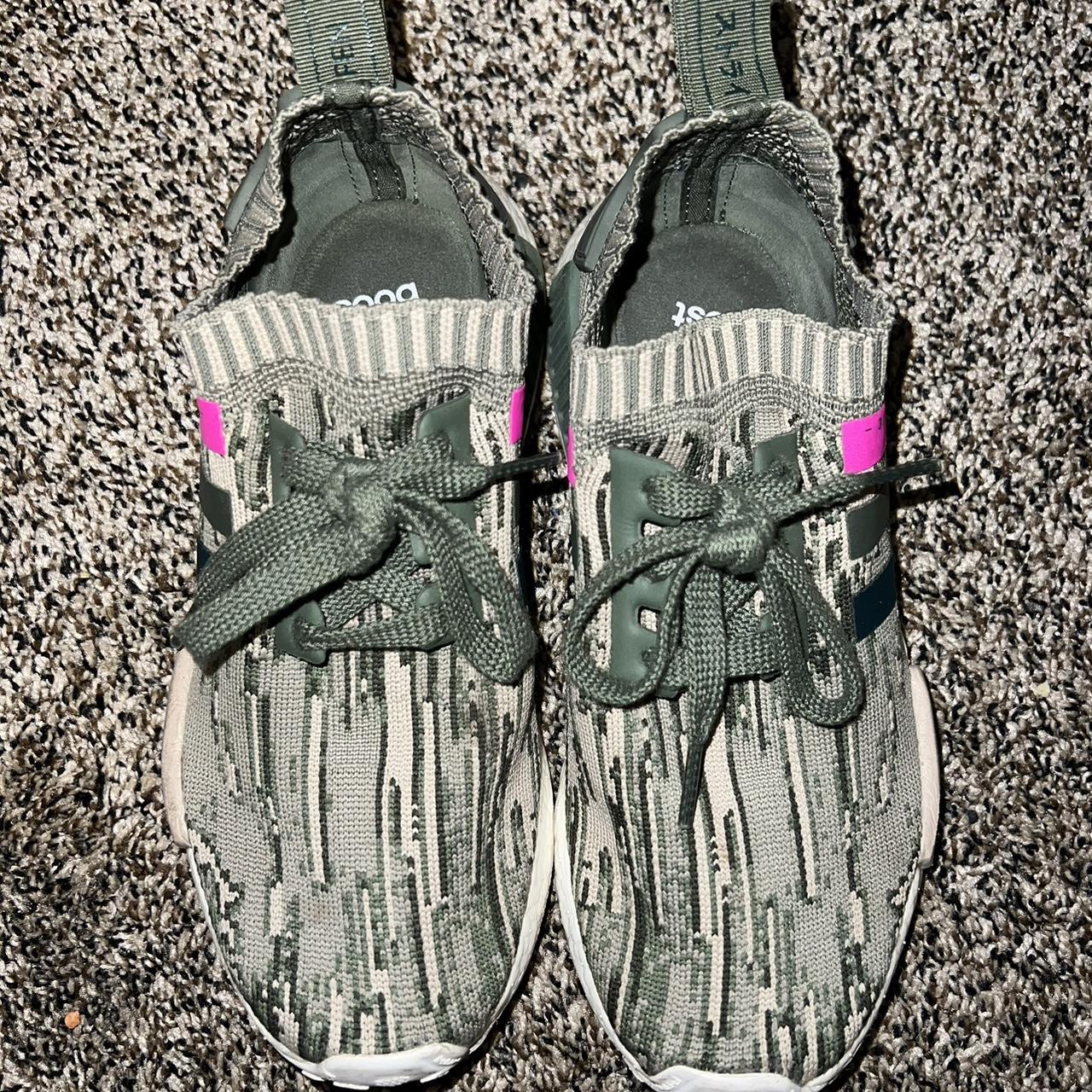 Adidas NMD R1 Glitch Camo Primeknit Barely Depop