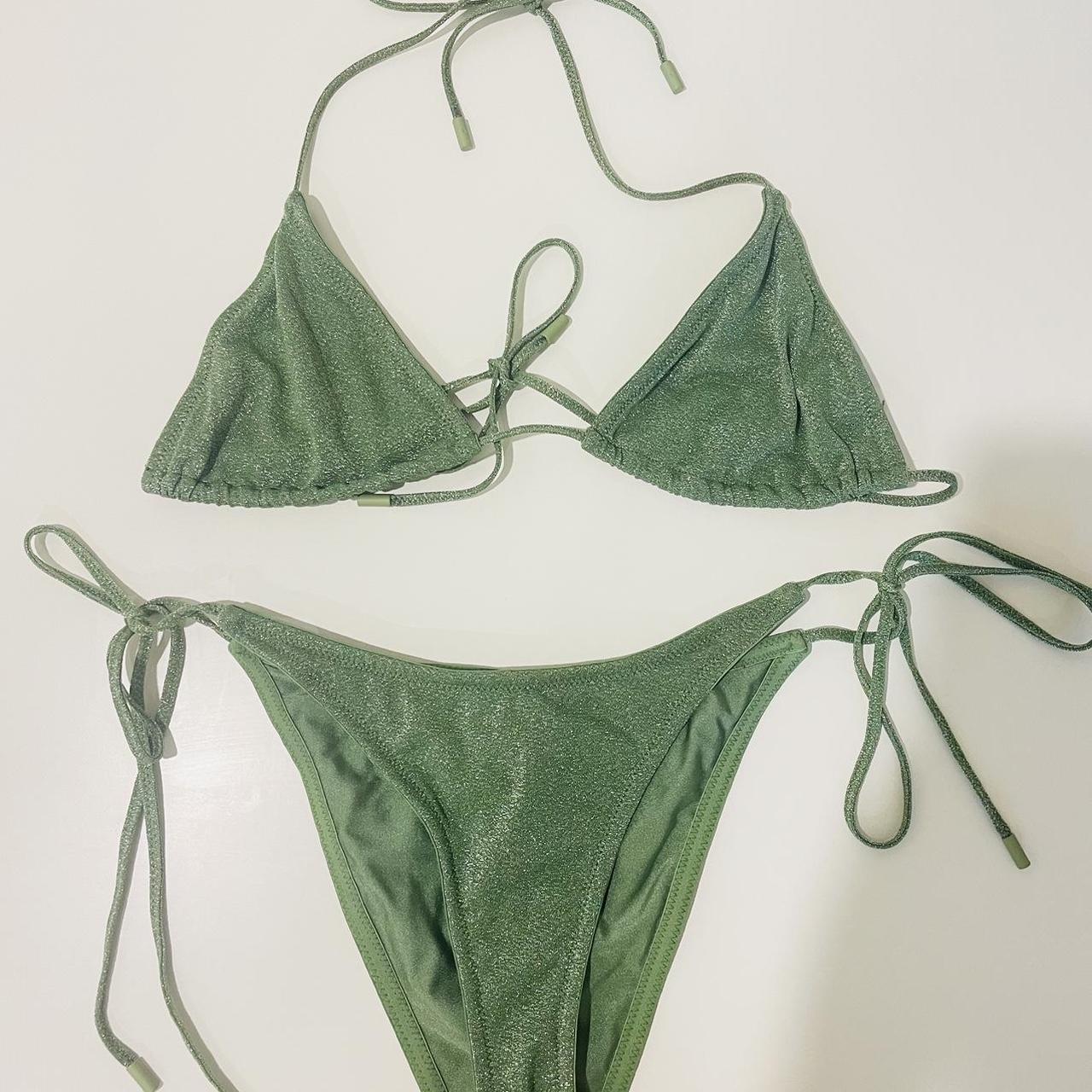 Discontinued green Triangl set Extra-Large... - Depop