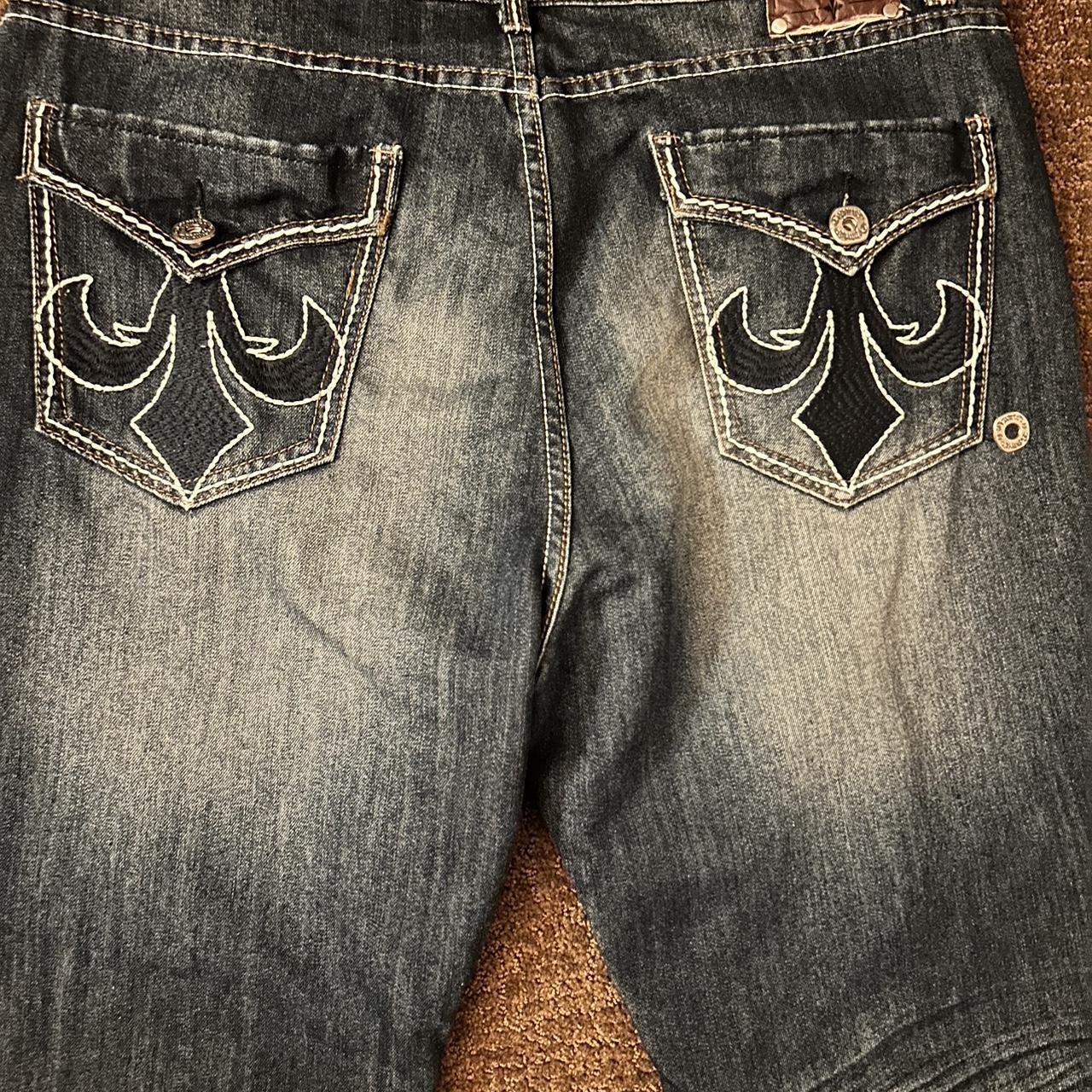 Affliction style Departed Jeans Fits like... - Depop