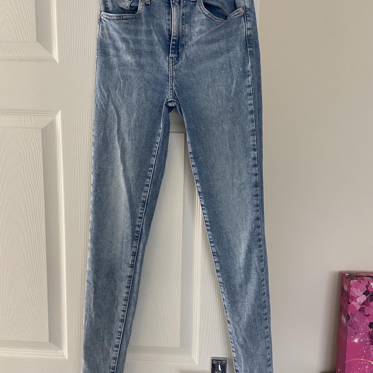 Levi jeans, mile high super skinny. w25 l30. Only... - Depop