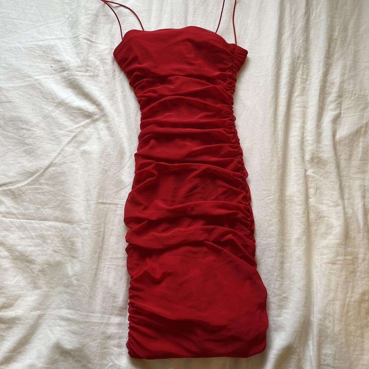 B Darlin Women's Red Dress | Depop