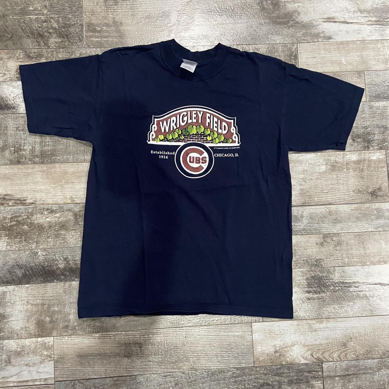 VINTAGE CUBS BASEBALL NAVY T-SHIRT