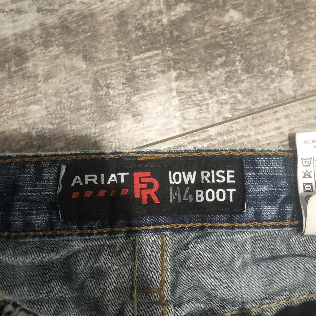 Vintage Ariat Distressed Jeans Pants Size 33 x... - Depop