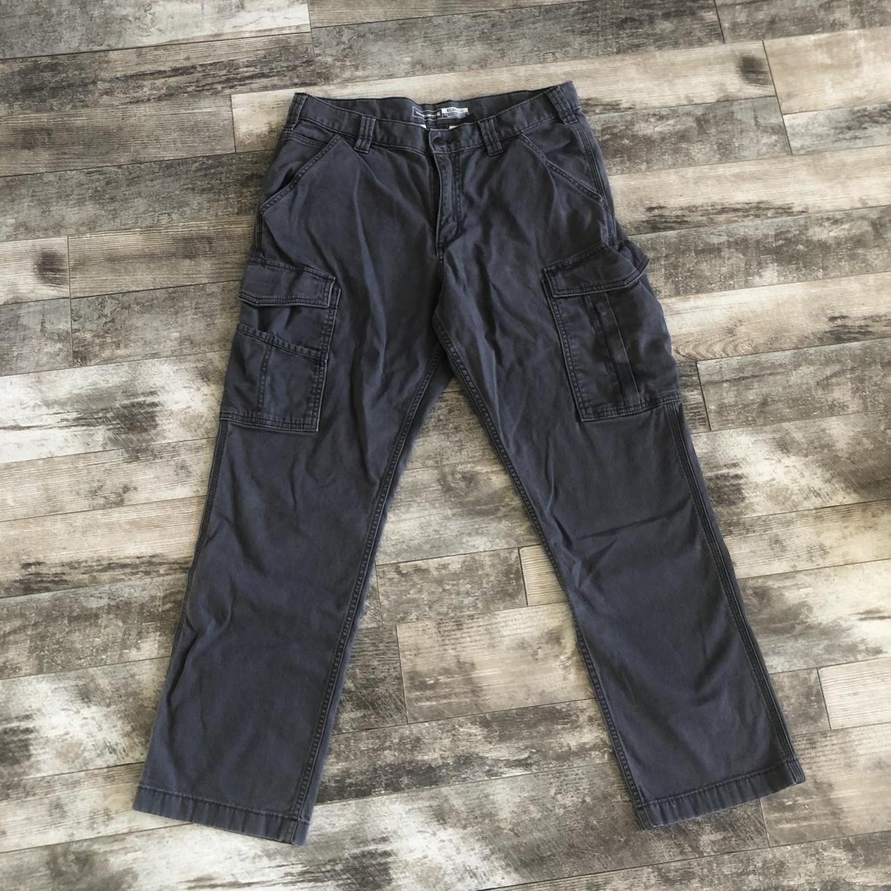 Vintage Grey Carhartt Cargo Pants Size 33 x... - Depop