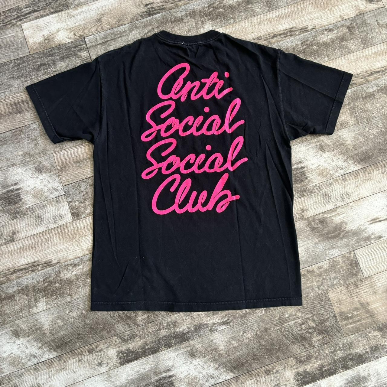 Vintage Y2K Anti Social Social Club Pink Depop