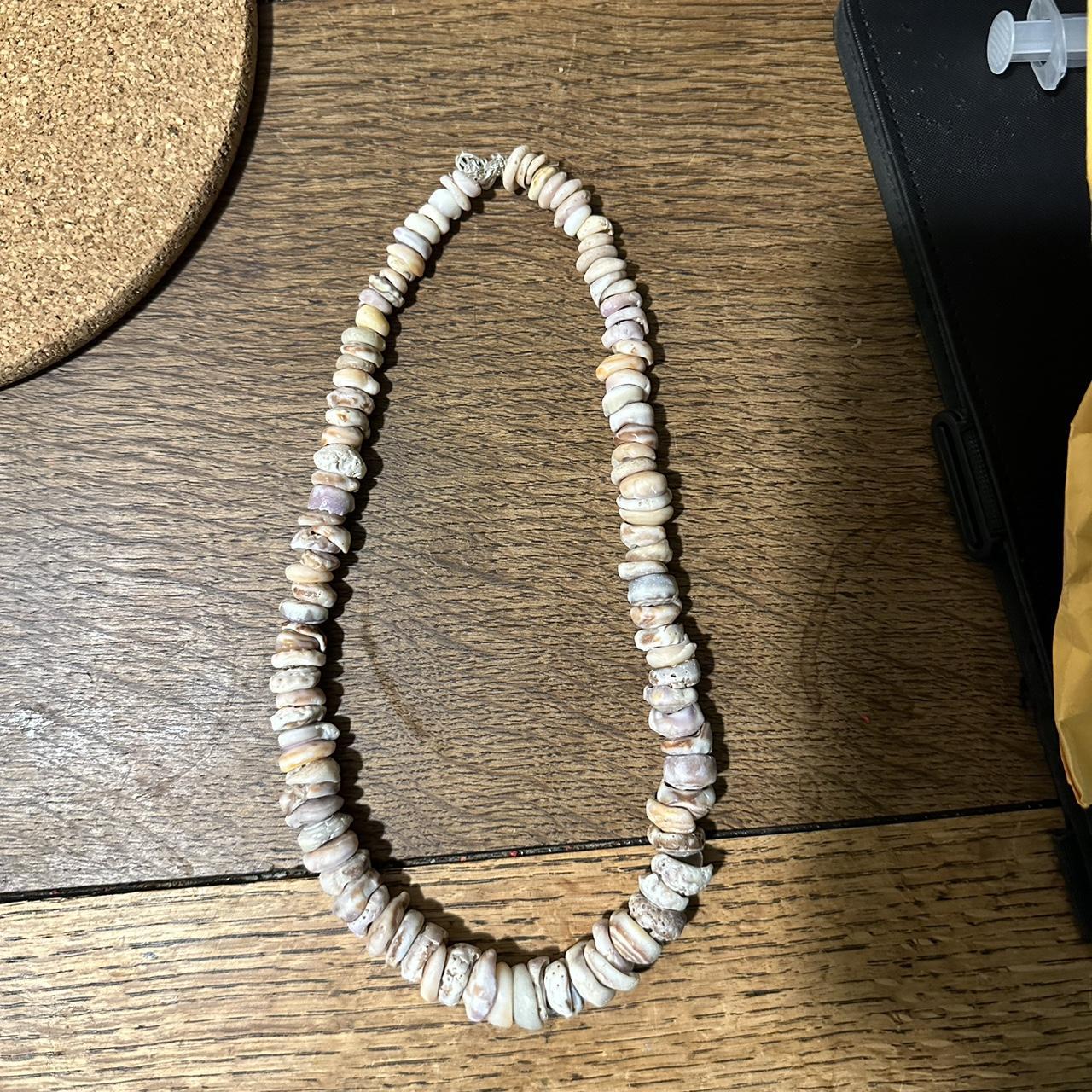 White Surfer Necklace Choker Pack, Genuine Puka Shell Necklace for Men &  Women, - Necklaces | Facebook Marketplace | Facebook