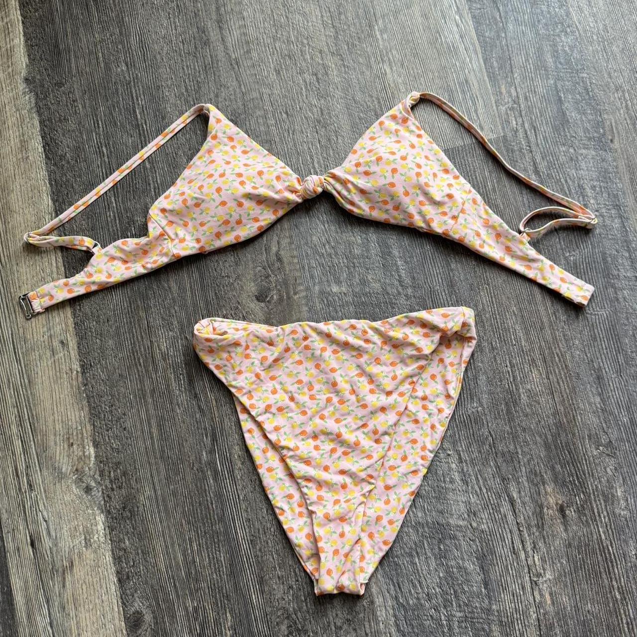 brand new dippin daisy swimsuit orange and lemon... Depop