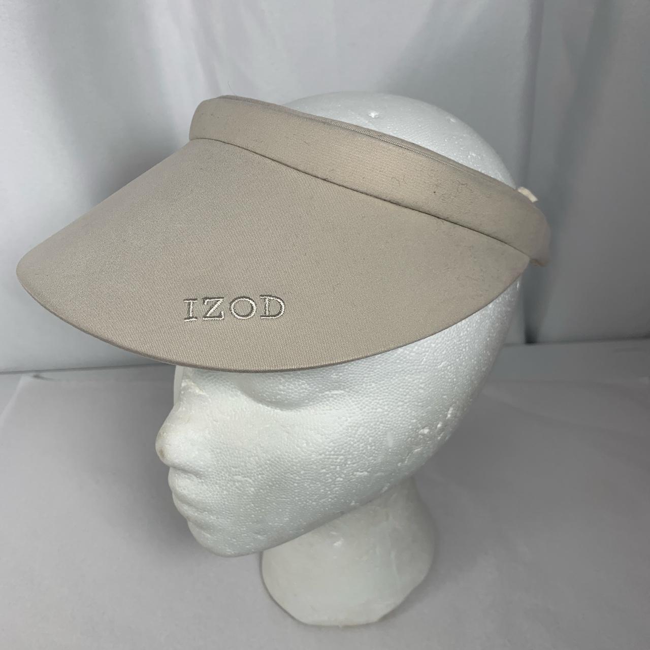 Vintage 1970’s izod visor! Terry cloth inner brim.... Depop