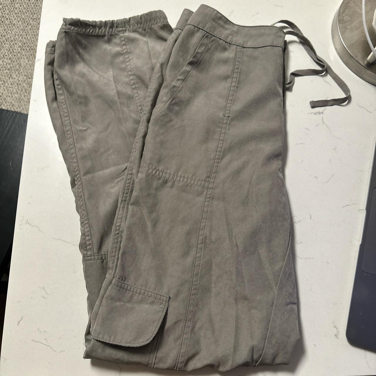 Wild Fable cargo pants with inner strings - Depop