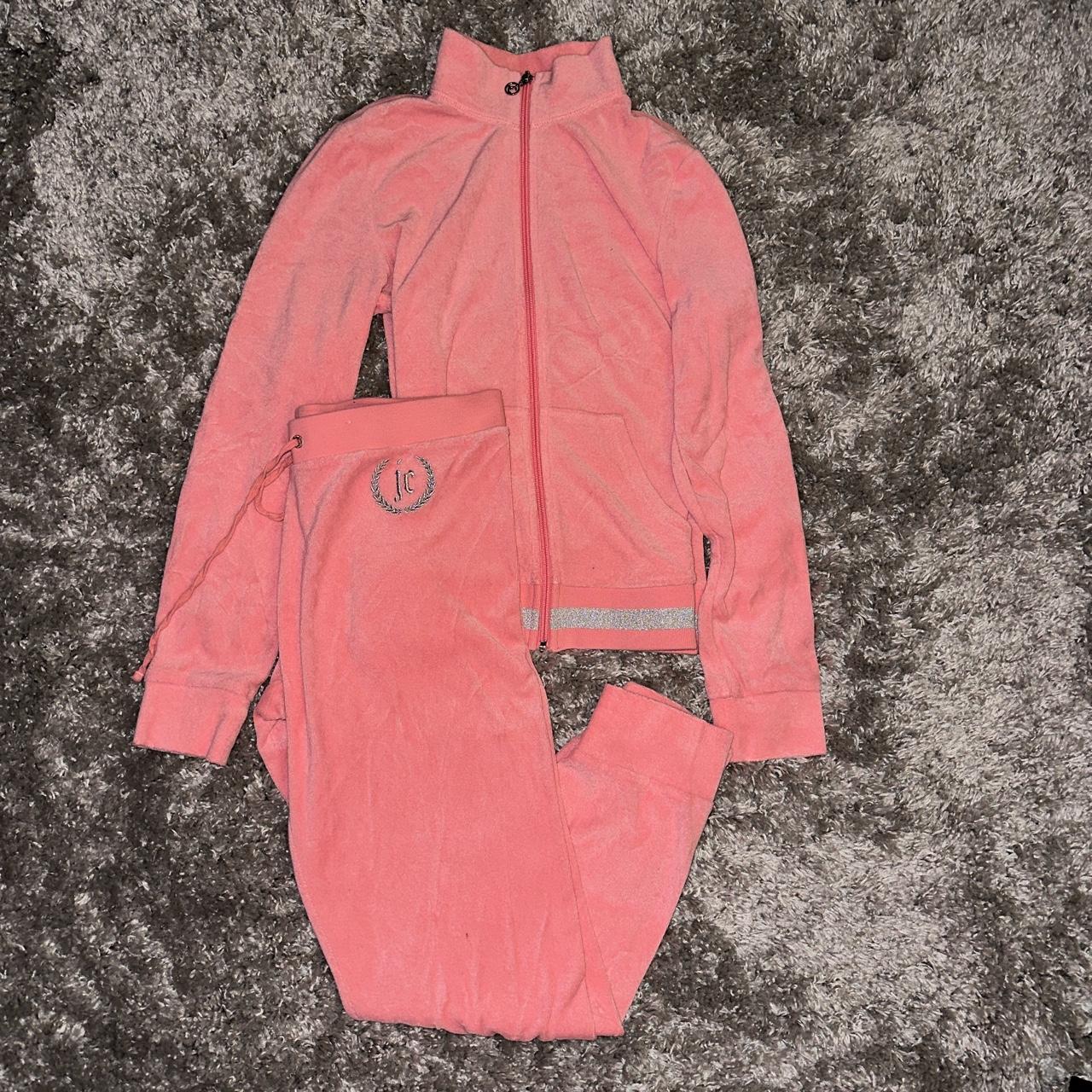 Velour JUICY COUTURE tracksuit set Size small - Depop