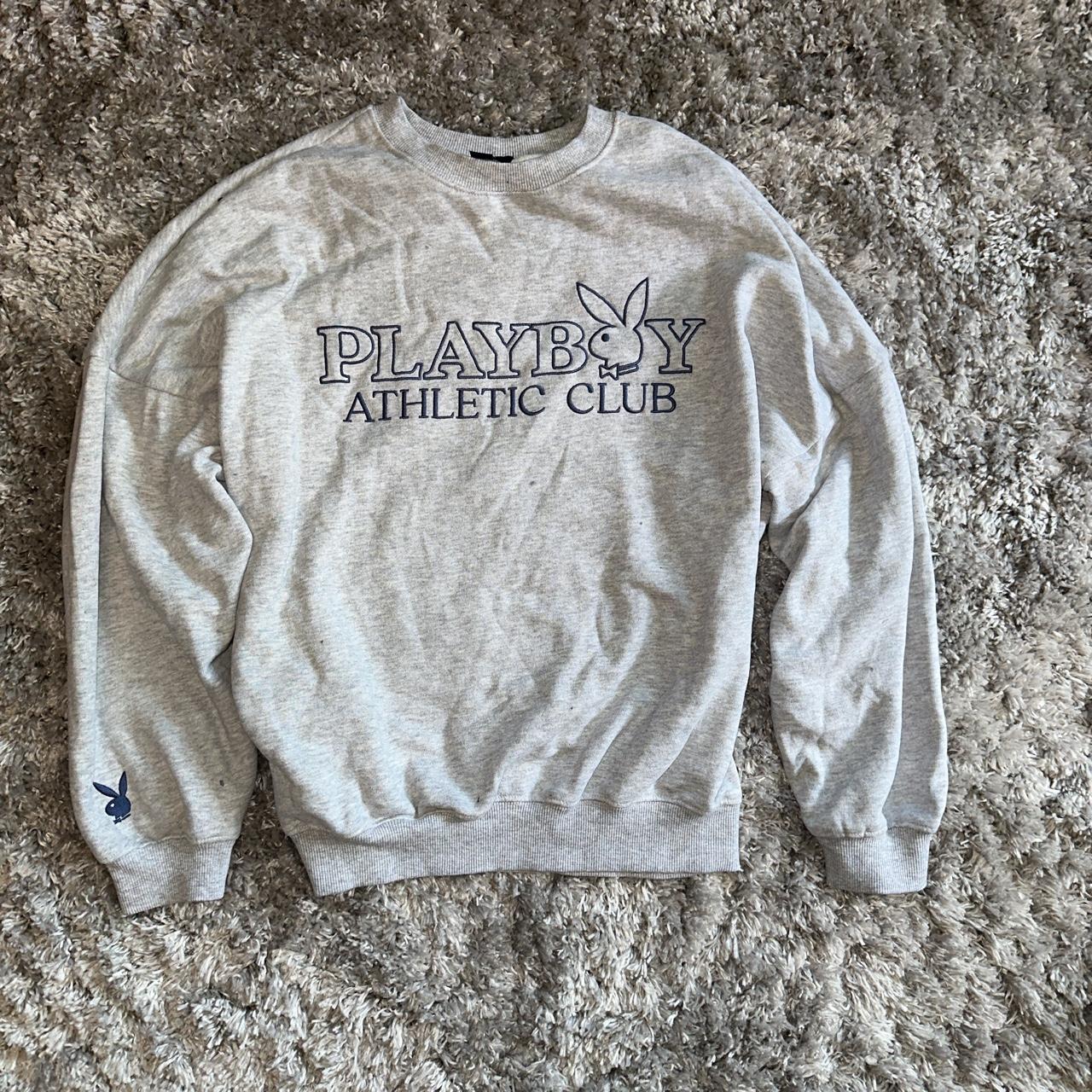 playboy athletic club pullover sweatshirt