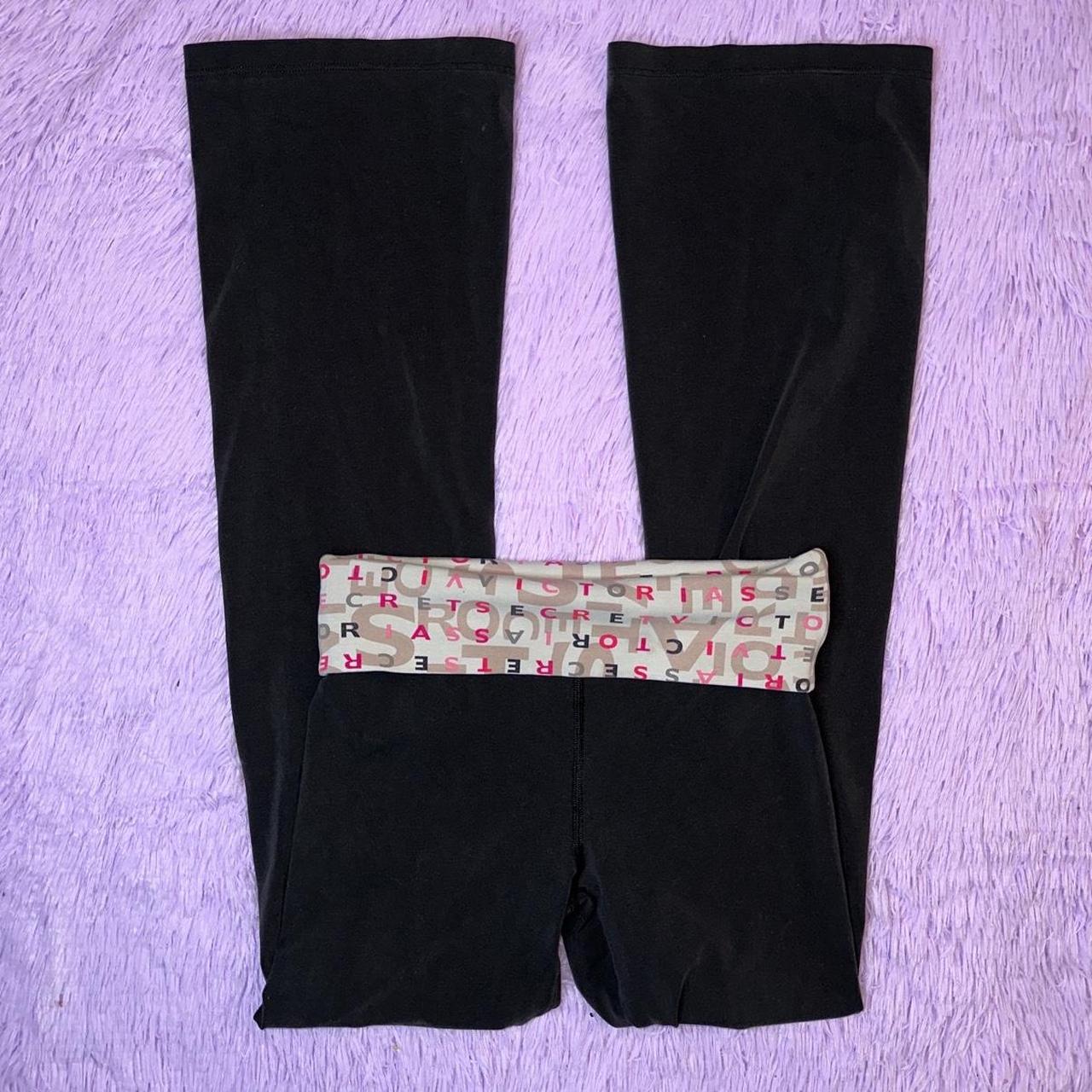 VICTORIAS SECRET PINK FOLDOVER YOGA PANTS), ✩ has a