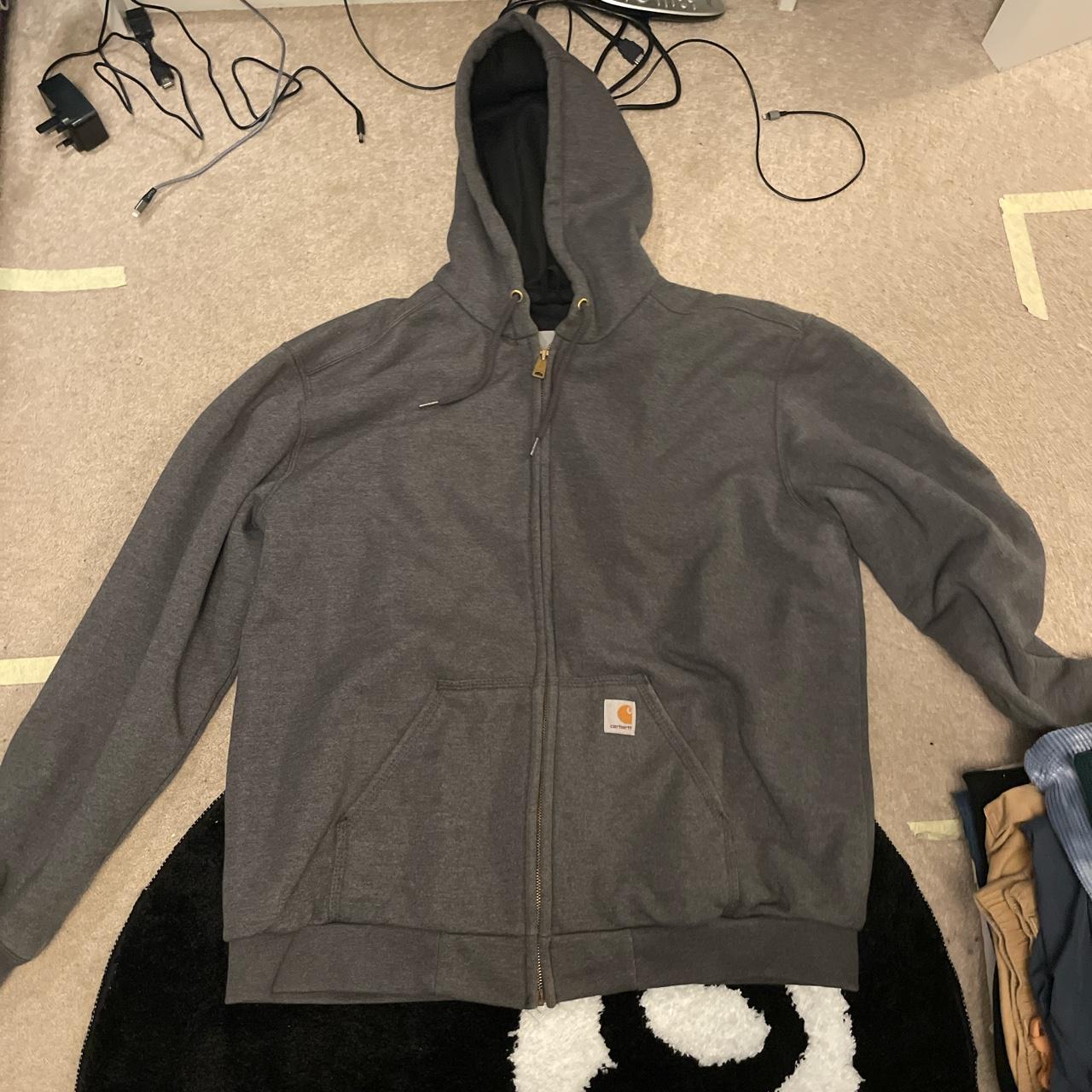 large carhartt waterproof jacket in amazing... - Depop