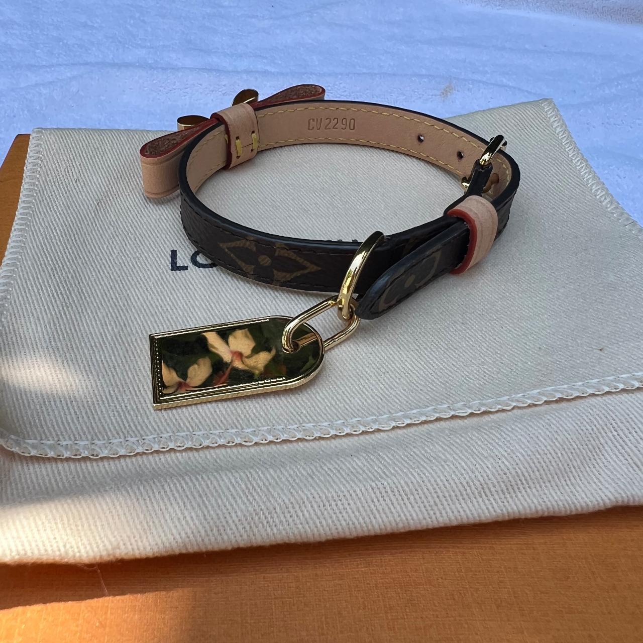 Louis Vuitton LV Baxter collar enw Brown Leather ref.221321 - Joli Closet