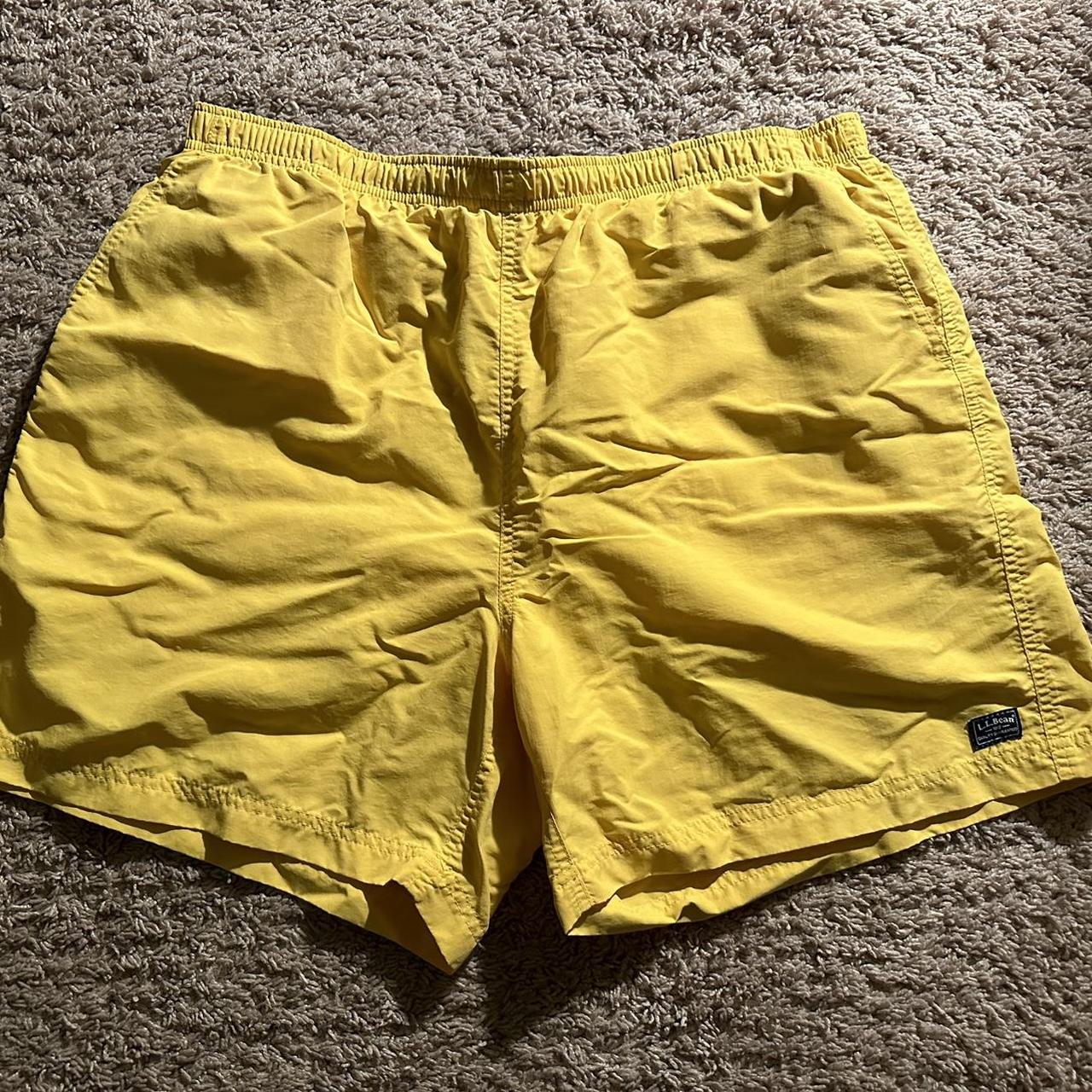 Men’s L.L. Bean Swim Shorts in Good Condition - Depop