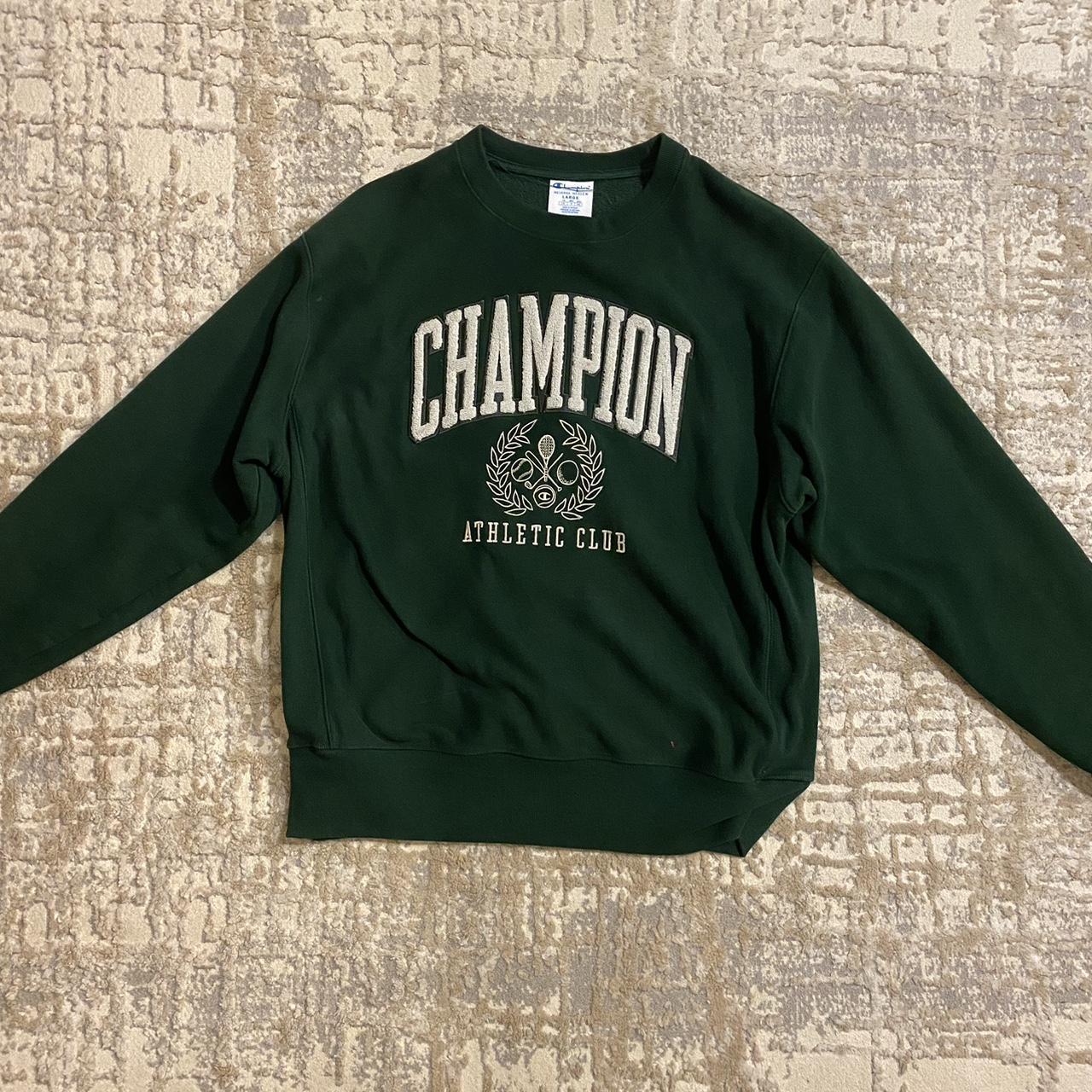 CHAMPION x PACSUN green sweatshirt. Size Large